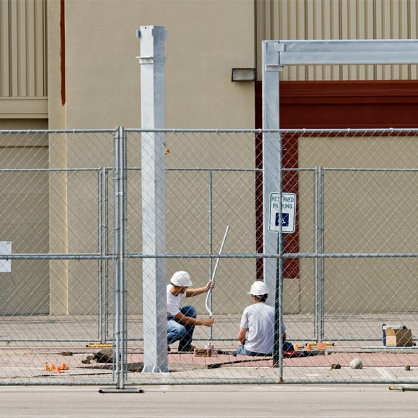 how long can i lease the temporary fence for my building site or event in Red Bank NJ